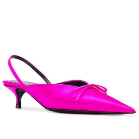 💯🎁Balenciaga💕Knife Slingback Mules Pumps - Picture 2 of 12